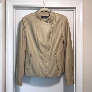 KENNETH COLE REACTION Faux Leather Jacket